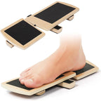 Wooden Foot Stretcher Strengthener Pilates Leg Balance Board Trainer Sprained Ankle Stability Exercises Tools