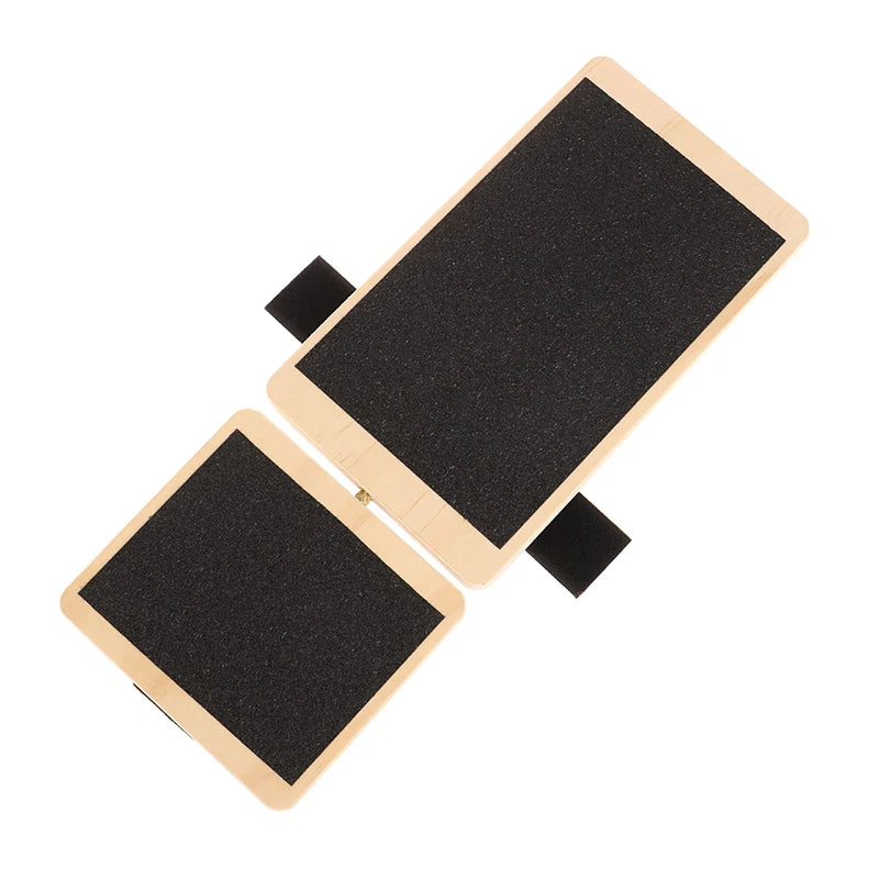 Wooden Foot Stretcher Strengthener Pilates Leg Balance Board Trainer Sprained Ankle Stability Exercises Tools